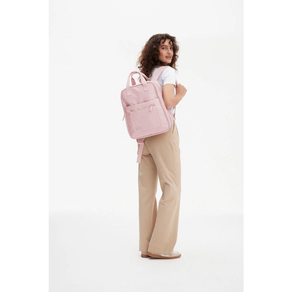 NWT BEIS The Expandable Backpack in Atlas Pink - Picture 2 of 6